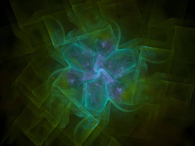 sürreal gelecekçi dijital 3D tasarım sanat soyut arkaplan fraktal resimleme meditasyon ve dekorasyon duvar kağıdı için