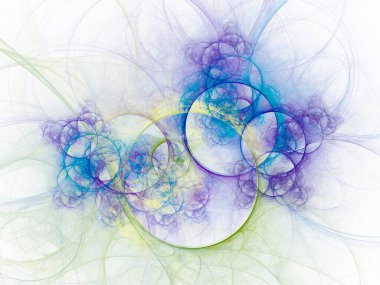 sürreal gelecekçi dijital 3D tasarım sanat soyut arkaplan fraktal resimleme meditasyon ve dekorasyon duvar kağıdı için