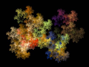 sürreal gelecekçi dijital 3D tasarım sanat soyut arkaplan fraktal resimleme meditasyon ve dekorasyon duvar kağıdı için