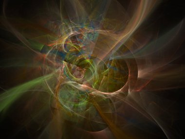 sürreal gelecekçi dijital 3D tasarım sanat soyut arkaplan fraktal resimleme meditasyon ve dekorasyon duvar kağıdı için