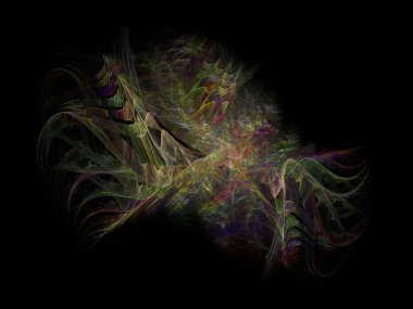 sürreal gelecekçi dijital 3D tasarım sanat soyut arkaplan fraktal resimleme meditasyon ve dekorasyon duvar kağıdı için