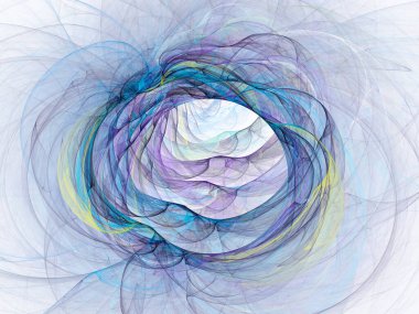 sürreal gelecekçi dijital 3D tasarım sanat soyut arkaplan fraktal resimleme meditasyon ve dekorasyon duvar kağıdı için