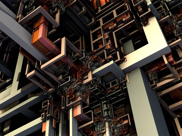 sürreal gelecekçi dijital 3D tasarım sanat soyut arkaplan fraktal resimleme meditasyon ve dekorasyon duvar kağıdı için