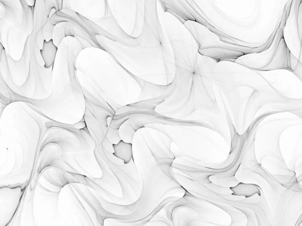 超現実的な未来的なデジタル3Dデザインアート抽象的な背景瞑想と装飾の壁紙のためのフラクタルイラスト — ストック写真