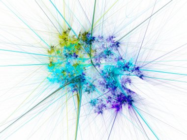 sürreal gelecekçi dijital 3D tasarım sanat soyut arkaplan fraktal resimleme meditasyon ve dekorasyon duvar kağıdı için