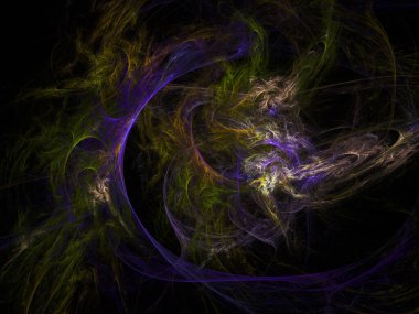 sürreal gelecekçi dijital 3D tasarım sanat soyut arkaplan fraktal resimleme meditasyon ve dekorasyon duvar kağıdı için