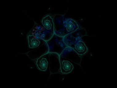 sürreal gelecekçi dijital 3D tasarım sanat soyut arkaplan fraktal resimleme meditasyon ve dekorasyon duvar kağıdı için