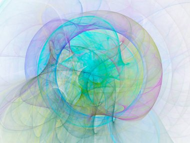 sürreal gelecekçi dijital 3D tasarım sanat soyut arkaplan fraktal resimleme meditasyon ve dekorasyon duvar kağıdı için