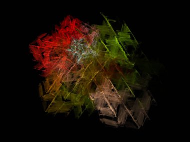 sürreal gelecekçi dijital 3D tasarım sanat soyut arkaplan fraktal resimleme meditasyon ve dekorasyon duvar kağıdı için