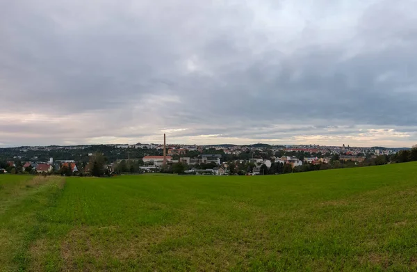 Vista Panorámica Del Paisaje Natural Bajo Cielo Nublado —  Fotos de Stock