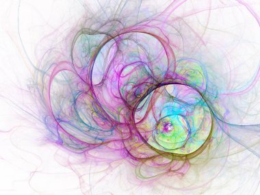 sürreal gelecekçi dijital 3D tasarım sanat soyut arkaplan fraktal resimleme meditasyon ve dekorasyon duvar kağıdı için