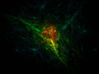 sürreal gelecekçi dijital 3D tasarım sanat soyut arkaplan fraktal resimleme meditasyon ve dekorasyon duvar kağıdı için