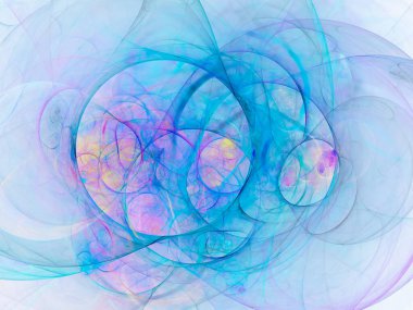 sürreal gelecekçi dijital 3D tasarım sanat soyut arkaplan fraktal resimleme meditasyon ve dekorasyon duvar kağıdı için