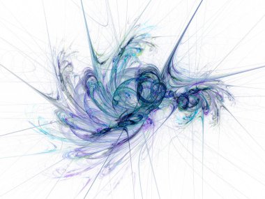 futuristic surreal digital 3d design art abstract background fractal illustration for meditation and decoration wallpaper