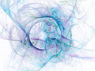 futuristic surreal digital 3d design art abstract background fractal illustration for meditation and decoration wallpaper