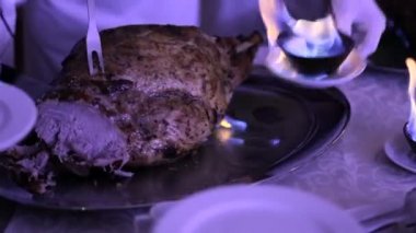 Şef Aşçı et koyun 3 hazırlar