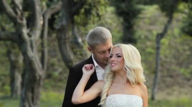 Düğün Gelin ve damat yürüyüş