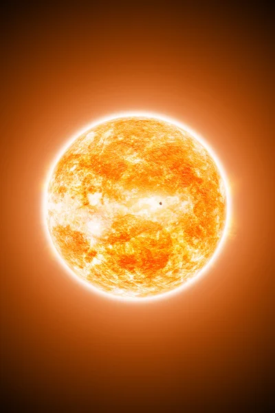 Güneş ve gezegen Merkür