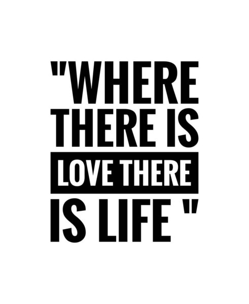 Love quote about loving on white background