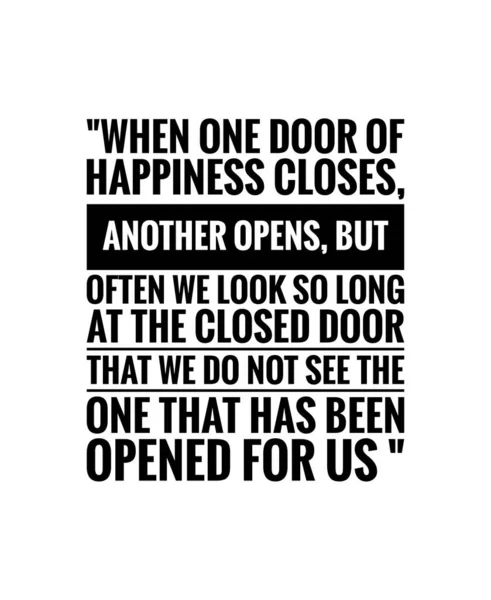 Happiness Quote Voor Gelukkig Leven Met Witte Achtergrond Wallpaper Afbeelding — Stockfoto