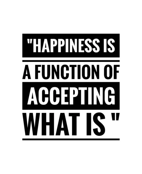 Frase Felicidade Para Vida Feliz Com Fundo Branco Imagem Papel — Fotografia de Stock