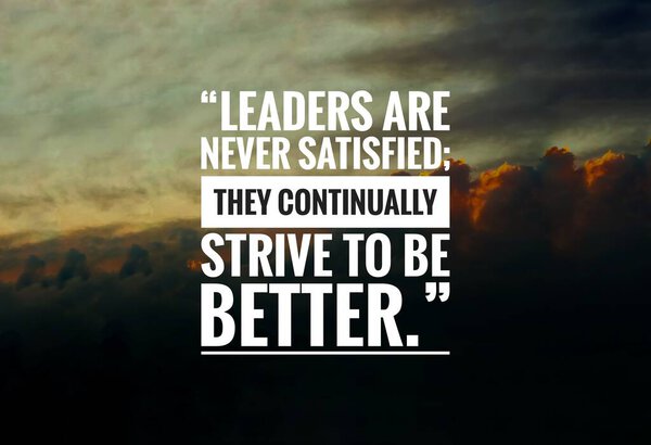 Inspirational quote with sky background. Motivational success quote. 