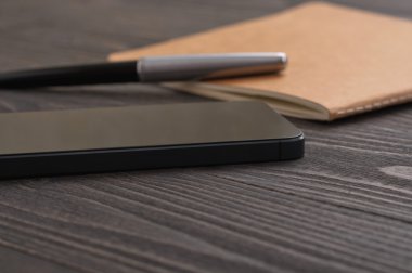 ofis işyeri defter ile Smartphone