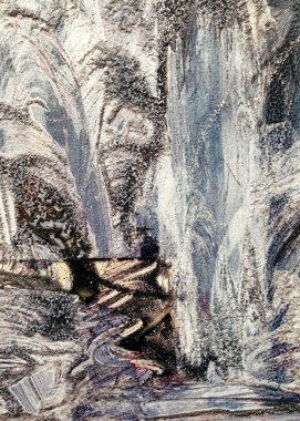 renkli desenli duvar dokusu