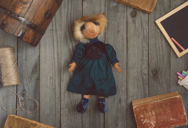 Vintage toy fantastic character elf