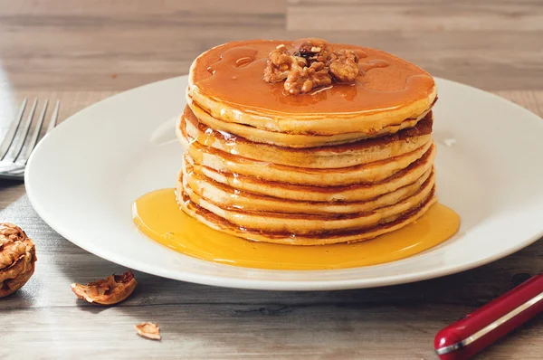 Pannekakefrokost – stockfoto