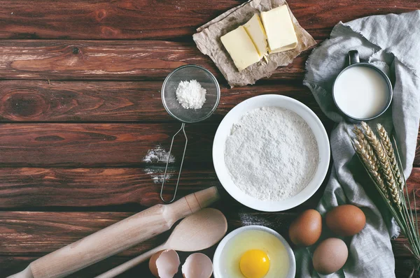 Ingredients for baking — Stock Photo, Image