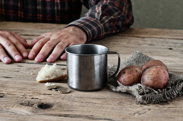 Concetto di povertà — Foto Stock