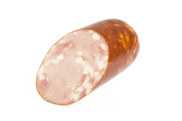 Slice of sausage — Stock Photo, Image