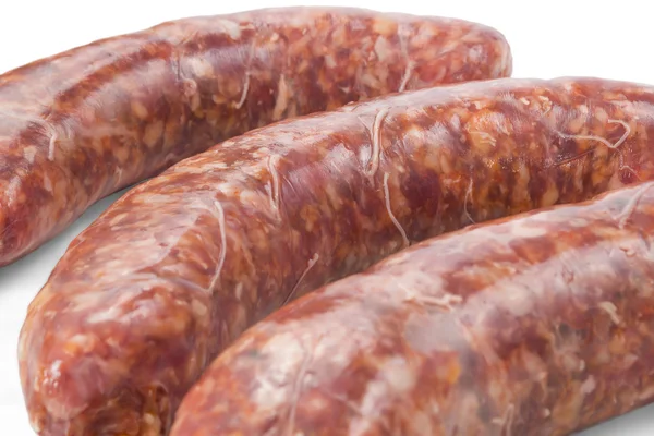 Beef sausages — Stock Photo, Image