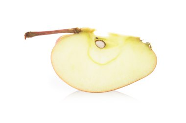 Kırmızı elma dilim