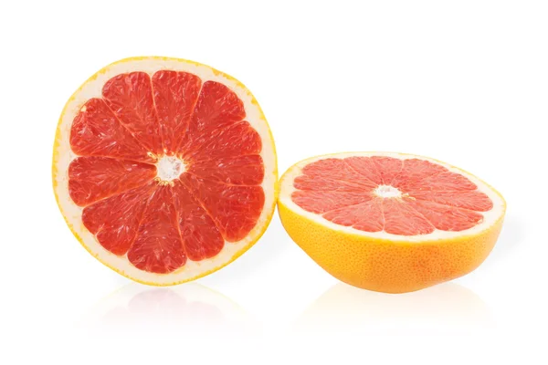 Two halves grapefruit — Stock Photo, Image