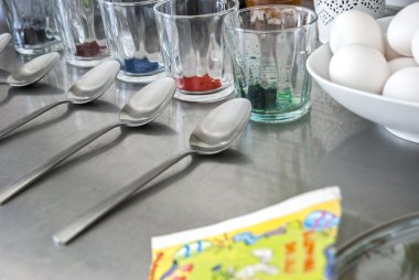 Geleneksel resim yumurta Paskalya için hareket