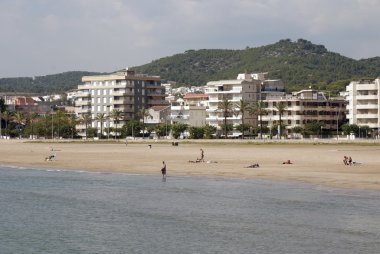 Calafell İspanya Beach'de