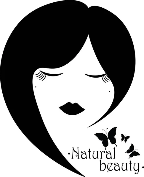 Questa Illustrazione Vettoriale Logo Immagine Prodotto Cosmetico Salone Bellezza — Vettoriale Stock