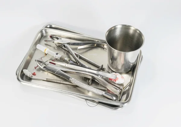 Dental tools close up — Stock Photo, Image