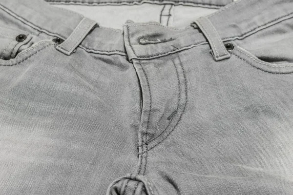 Старий сірий джинси — стокове фото