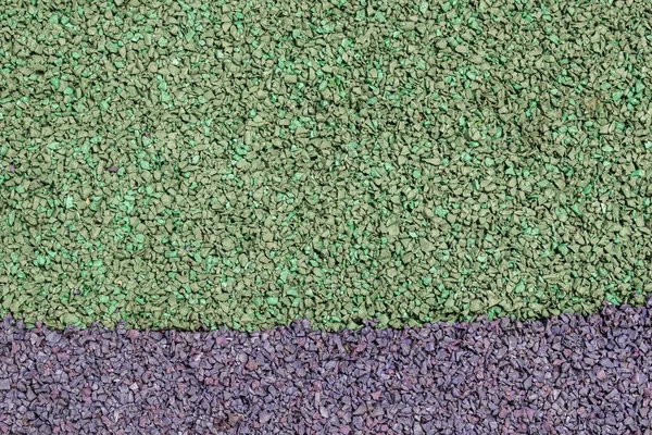 Aire de jeux plancher en caoutchouc coloré — Photo