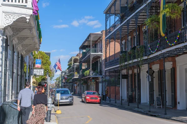 New Orleans Estados Unidos Enero 2021 900 Bloque Royal Street — Foto de Stock