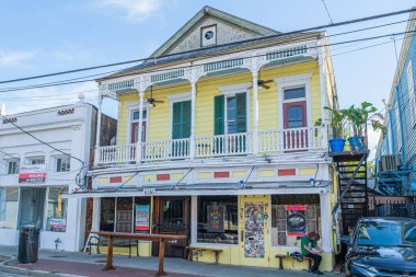 NEW ORLEANS, LA - 29 Haziran 2020: Uptown Leaf Bar