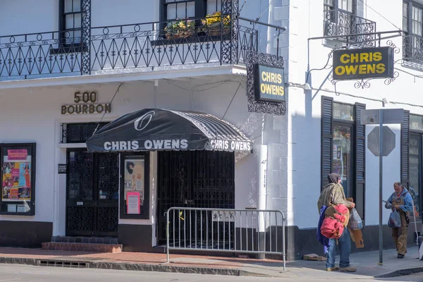 New Orleans Estados Unidos Enero 2021 Famoso Club Nocturno Chris — Foto de Stock