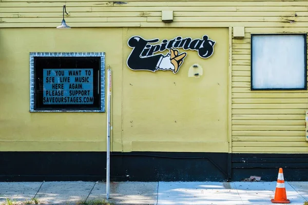 New Orleans August 2020 Side Tipitina Music Club Uptown New — Stock Photo, Image