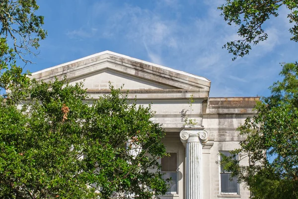 New Orleans June 2020 Architectural Features Former Lusher School Carrollton — 스톡 사진