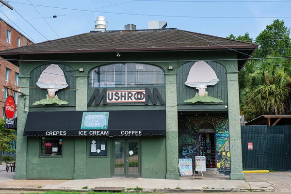 New Orleans Estados Unidos Julio 2020 Mushroom Record Store Smoke — Foto de Stock