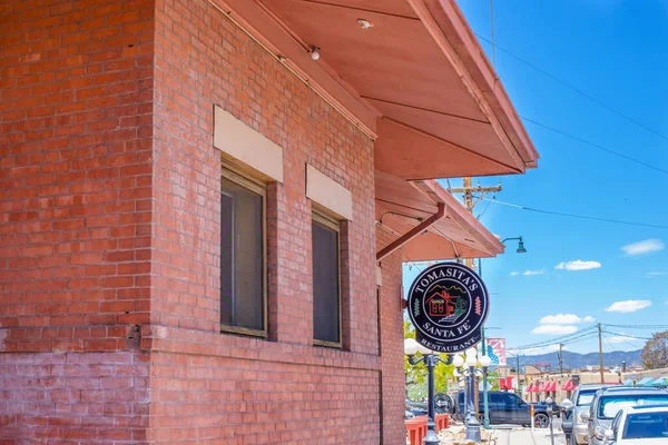 Santa Fe, NM, ABD - 17 Mayıs 2025: Tomasita 'nın Demiryolu Mahallesindeki Restoranı