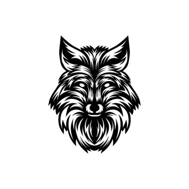 Wolf Head Çizim Logosu